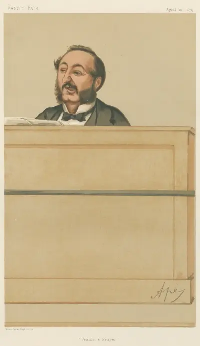 Musicians; ‘Praise and Prayer’, Ira D. Sankey, April 10, 1875, Carlo Pellegrini