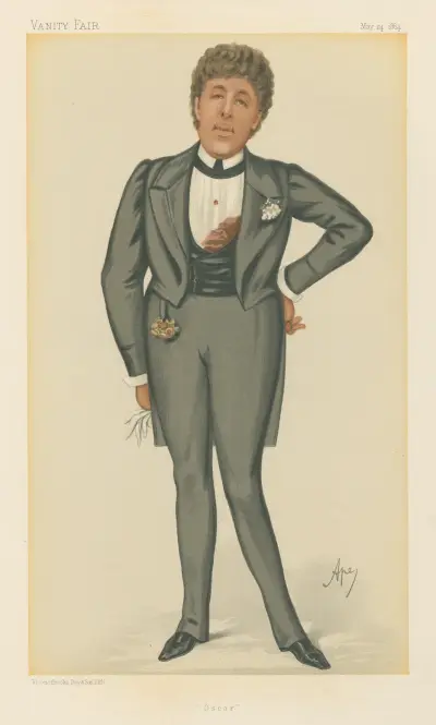 Oscar, Oscar Wilde av Carlo Pellegrini