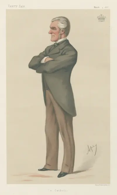 Politicians – ‘a Catholic’. The Earl of Denbigh. March 2, 1878, Carlo Pellegrini