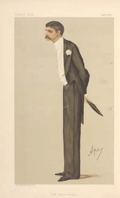 Politiker – „Lord Salisburys Manieren“. Mr. Henry John Brinsley Manners von Carlo Pellegrini