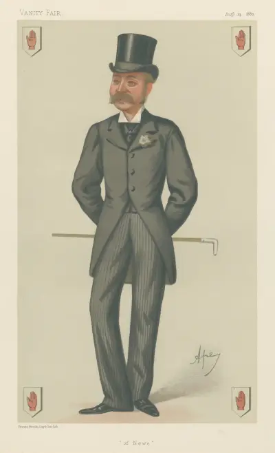 Politiker – ‚of Newe‘. Sir Charles John Forbes. 14. August 1880 von Carlo Pellegrini