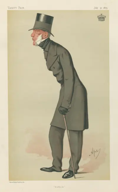Politiker – „Suffolk“. The Earl of Stradbroke. 31. Juli 1875 von Carlo Pellegrini