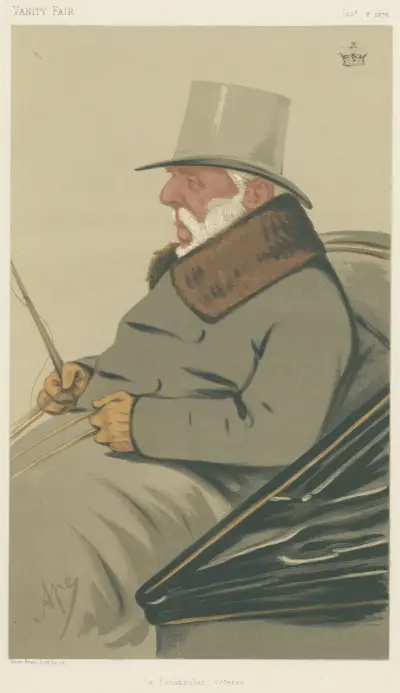 Sports, Miscellaneous; Carriages; ‘A Peninsular Veteran’, The Marquis of Tweeddale, January 8, 1876, Carlo Pellegrini