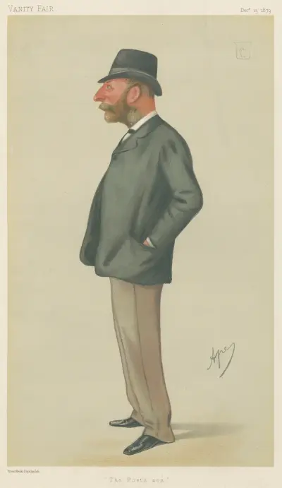 Theatre; ‘The Poet’s Son’, Sir Percy Florence Shelley, December 13, 1879, Carlo Pellegrini