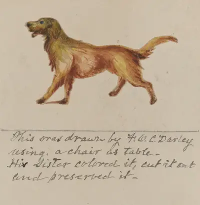 Dog av Felix Octavius Carr Darley