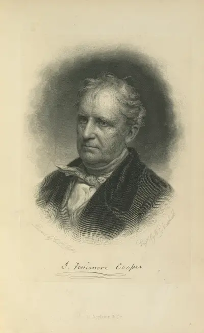 James Fenimore Cooper av Felix Octavius Carr Darley
