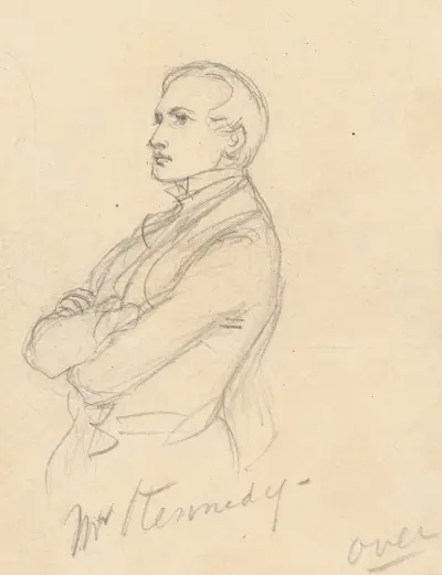 John Pendleton Kennedy av Felix Octavius Carr Darley