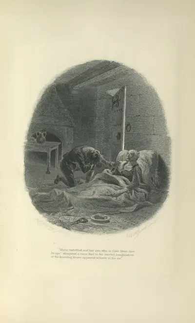Maria undefiled and her son who is God, bless thee Jacopo av Felix Octavius Carr Darley