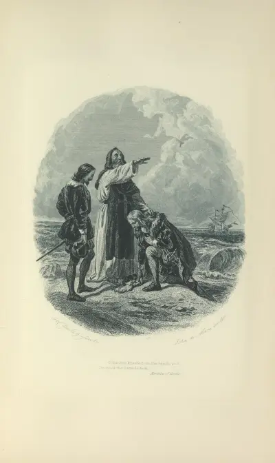 Mercedes of Castile av Felix Octavius Carr Darley
