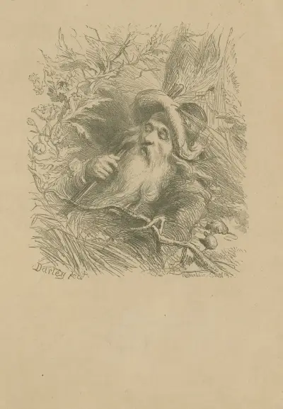 Rip Van Winkle sover av Felix Octavius Carr Darley
