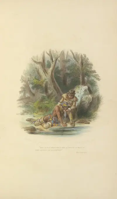 The Deerslayer av Felix Octavius Carr Darley
