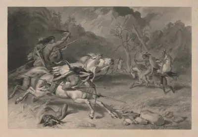 The encounter av Felix Octavius Carr Darley