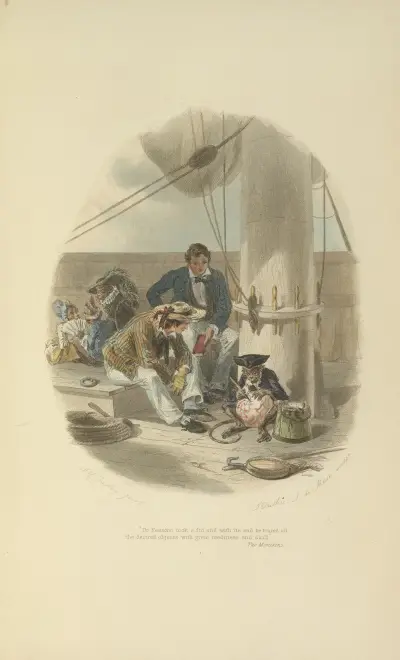 The Monikins av Felix Octavius Carr Darley