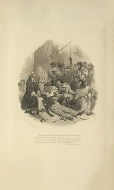 Röda piraten av Felix Octavius Carr Darley
