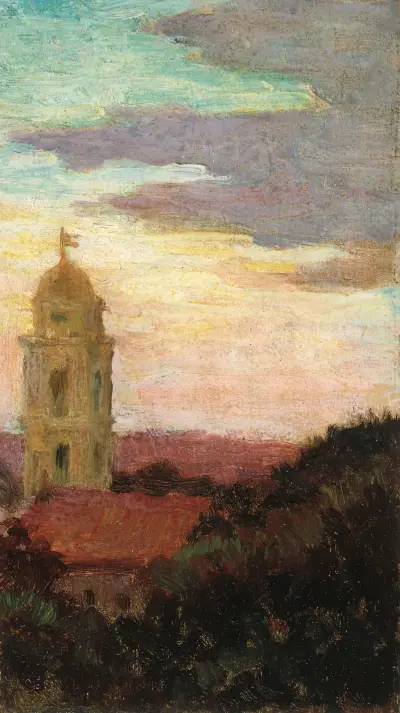 St. Isidor, Rome av James Carroll Beckwith