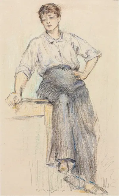 The Toiler av James Carroll Beckwith