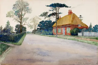 A Road in Dorset av Cass Gilbert