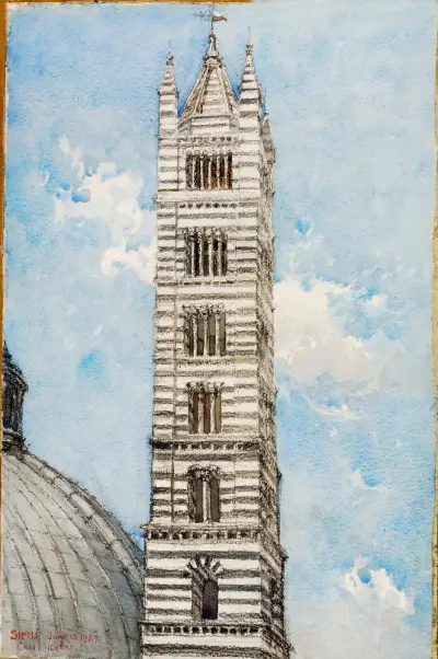 Cathedral Tower, Siena av Cass Gilbert