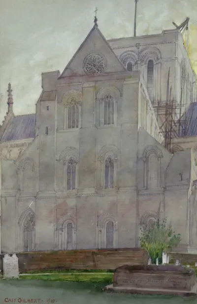 North Transept, Winchester Cathedral, England av Cass Gilbert