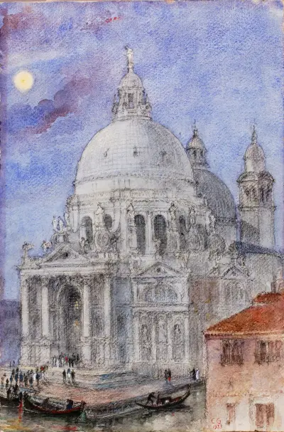 Santa Maria Della Salute, Venice av Cass Gilbert