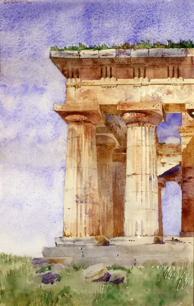 Neptunustemplet, Paestum av Cass Gilbert