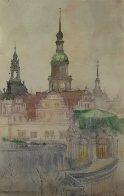 Zwinger-tornen, Dresden av Cass Gilbert