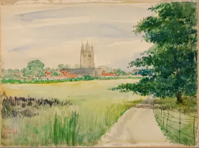 Wells Cathedral, England av Cass Gilbert