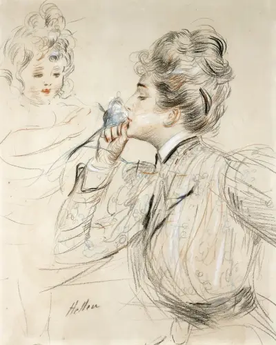 LE PARFUM von Paul César Helleu