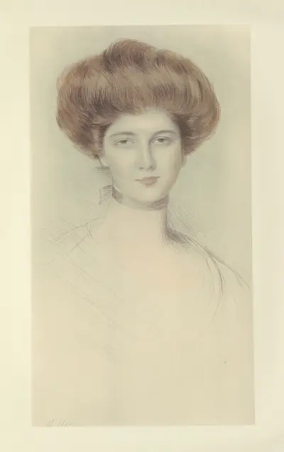 Madame Chepin av Paul César Helleu