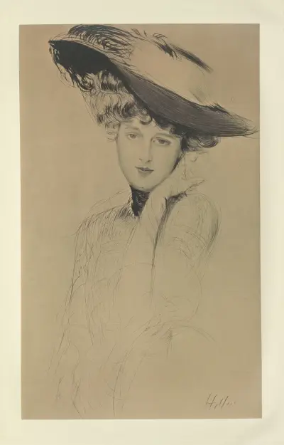 Madame Choucary av Paul César Helleu