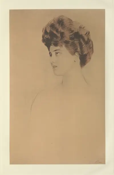 Mademoiselle Ricotti av Paul César Helleu