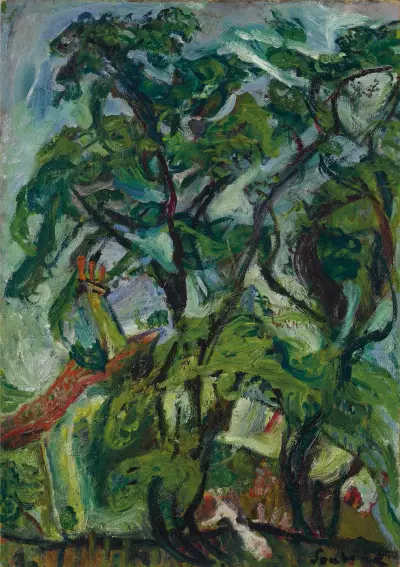 Gourdon sur Vence, Chaïm Soutine