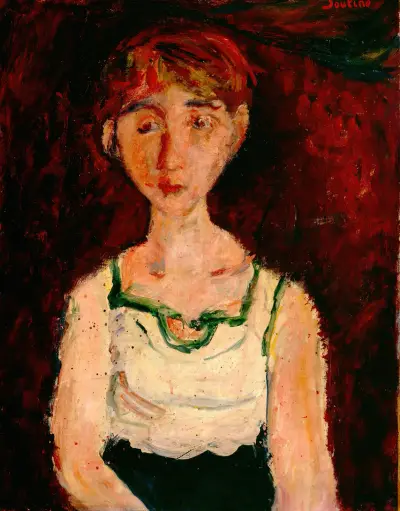 Little Girl av Chaïm Soutine