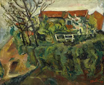 Domy v krajině, Chaïm Soutine