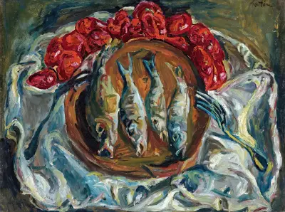 Ryby a rajčata, Chaïm Soutine