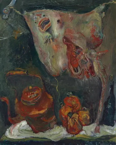 Still Life with Rayfish av Chaïm Soutine
