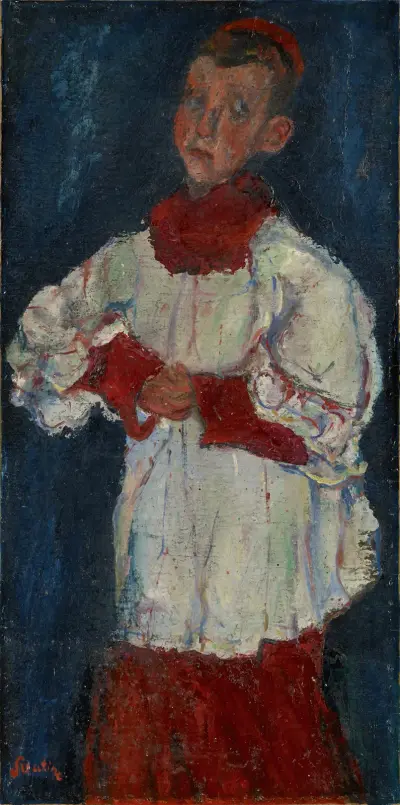 Der Chorknabe von Chaïm Soutine