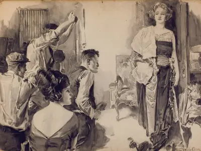 The Photo Shoot av Howard Chandler Christy