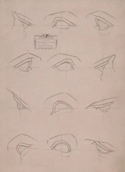 Cours de dessin Pl.01 av Charles Bargue