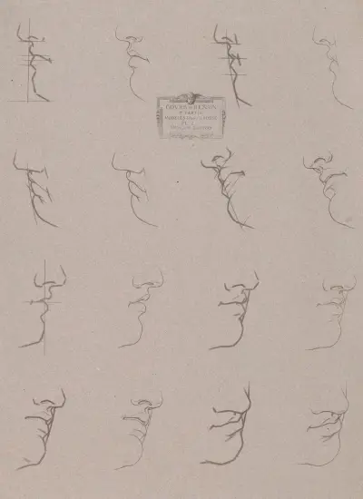 Zeichenkurs Taf. 02 von Charles Bargue