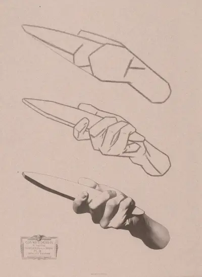 Cours de dessin Pl.15 av Charles Bargue