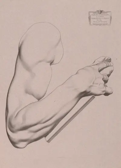 Zeichenkurs Taf. 25 von Charles Bargue