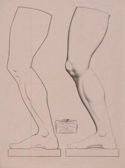 Cours de dessin Pl.26 av Charles Bargue