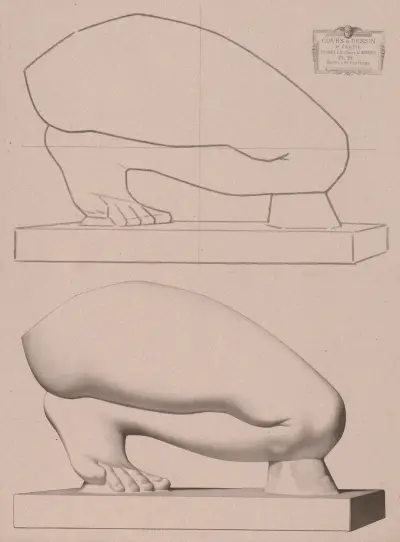 Cours de dessin Pl.28 av Charles Bargue