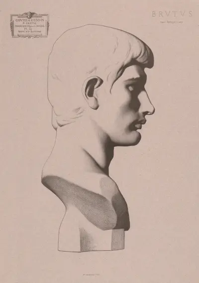 Cours de dessin Pl.38 av Charles Bargue