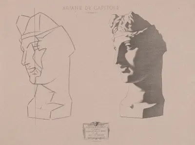 Cours de dessin Pl.43 av Charles Bargue