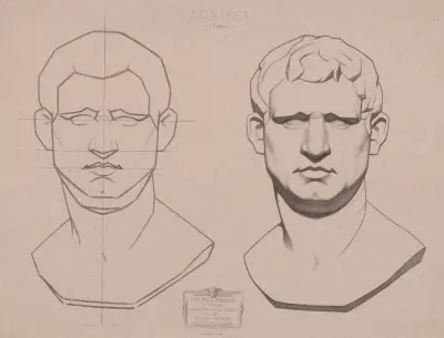 Cours de dessin Pl.51 av Charles Bargue
