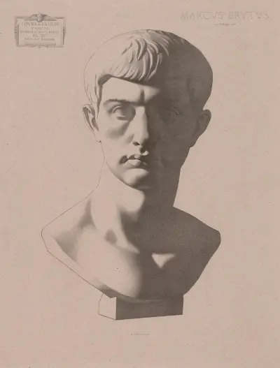 Kurs rysunku plansza 53, Charles Bargue