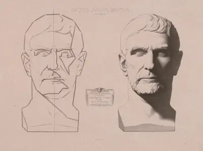 Cours de dessin Pl.55 av Charles Bargue