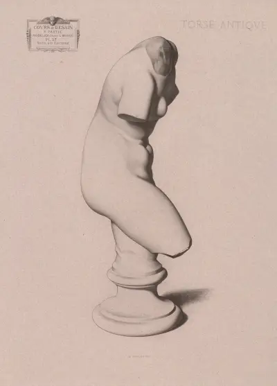 Zeichenkurs Taf. 60 von Charles Bargue